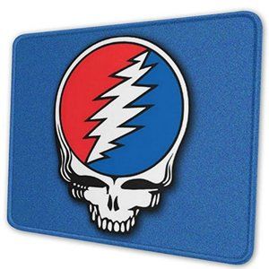 Anti Slip Welcome Door Mat Grateful Skull Pattern Entrance Doormat for Home